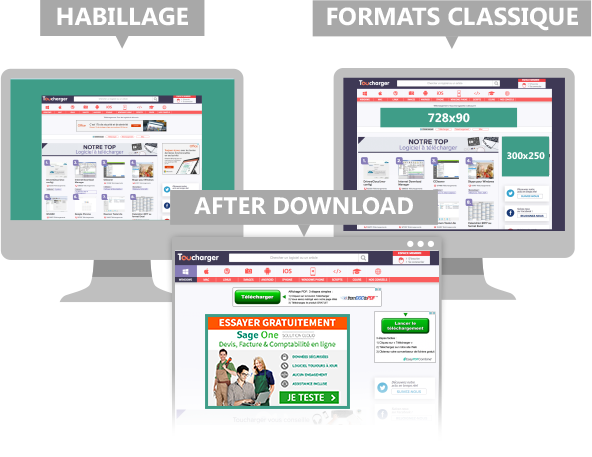 Habillage - Formats classique - After download